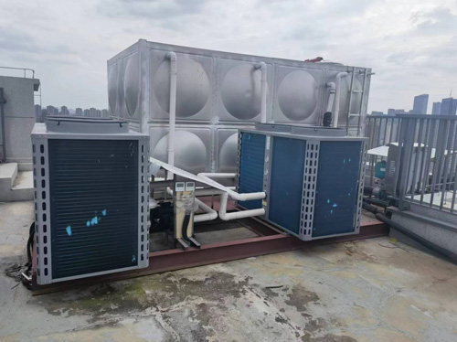 合肥融億鋁模環保科技有限公司空氣能實裝工程