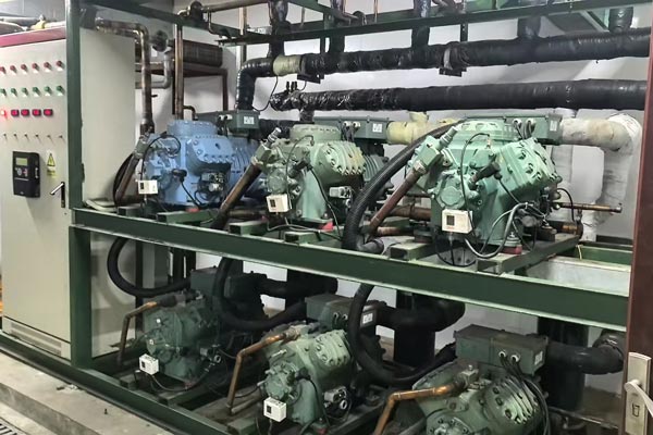 安徽民航藍(lán)天旅行服務(wù)有限公司冷庫外機機組安裝工程